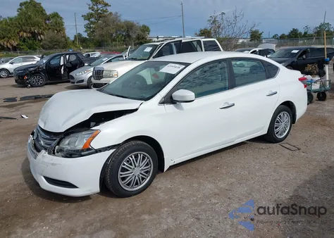 2014 Nissan Sentra Sv from USA, damaged, VIN 3N1AB7AP0EY284247